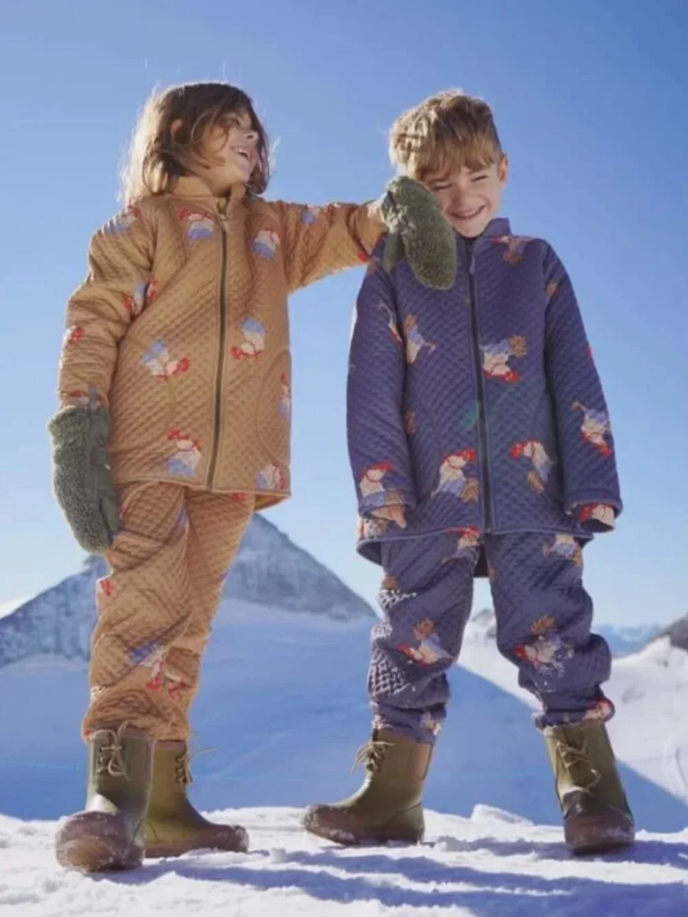 Konges Sløjd Early Bird Dijon Thermo Pants - Size 122-128 (7-8Y)